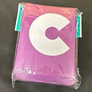 Colqu 100 count purple Card Holder Matte Card Sleeve for sports game cards new